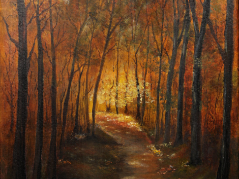 "Into the Woods" by Mary Goering