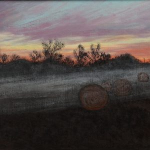 Sunset and Fog by Rita Patterson