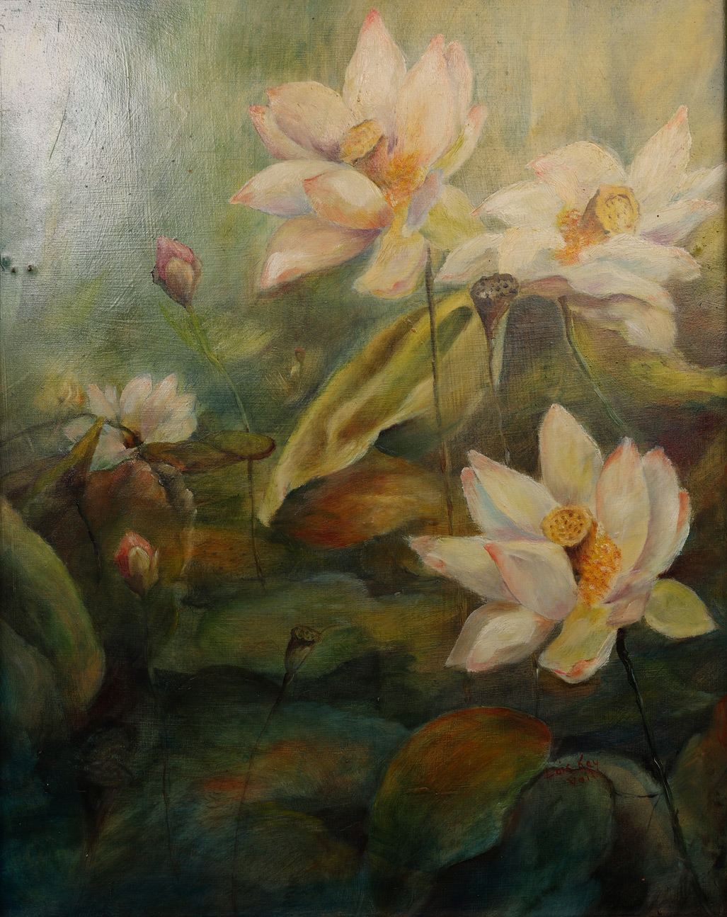 Water Lilies II by Lois Kay Vail