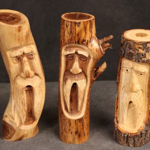 Wood Spirit Carvings by Doug Schaapveld